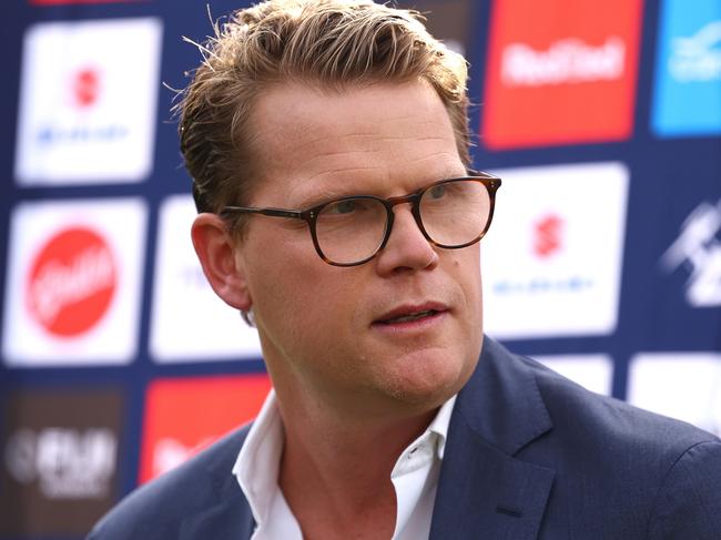 Storm CEO Justin Rodski has closed the door on a Pangai Junior recruitment. Picture: Quinn Rooney/Getty Images