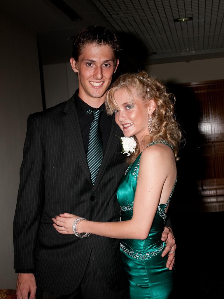 Jono Murphy and Alix Willian at the 2009 Taminmin College formal at the Crown Hotel. Picture: NT NEWS