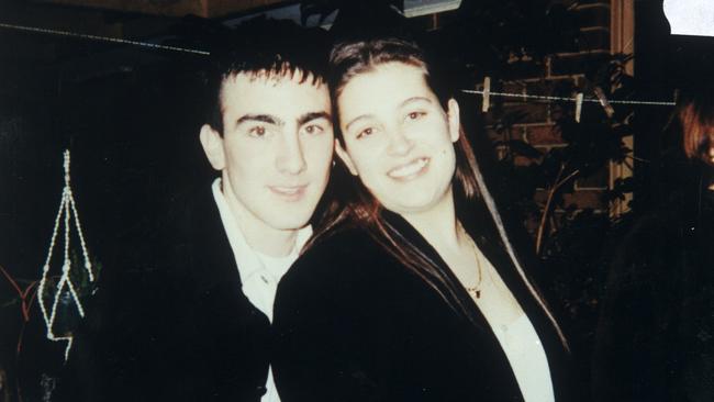 Jason Roberts with his then girlfriend, Nicole Debs.