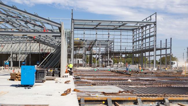 The cinema will be in the new Burwood Brickworks Shopping Centre, now under construction.  