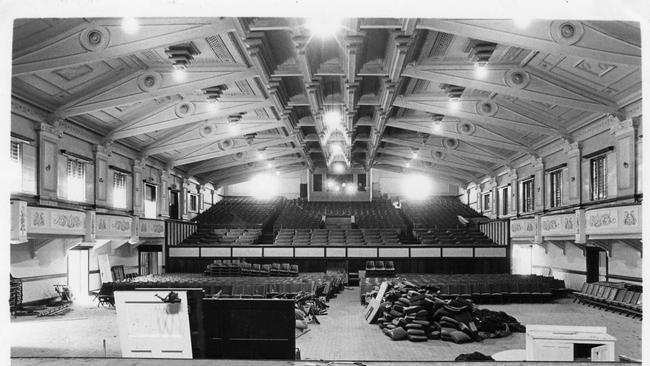 The redevelopment of the Thebarton Town Hall in 1981.
