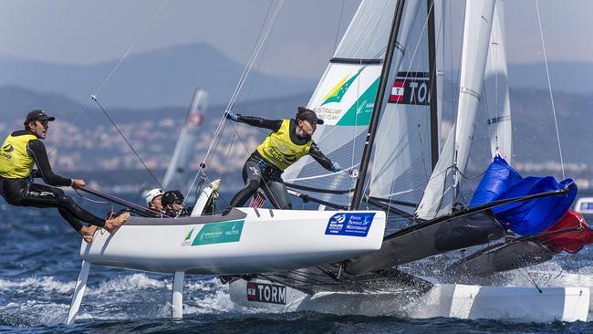 A sure-footed Lisa Darmanin and skipper Jason Waterhouse are considered dark horses for an Olympic medal.