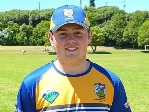 Country’s Blake Mackrell has taken 15 wickets, the most after the preliminary rounds. Picture: Kiama Cavaliers Facebook