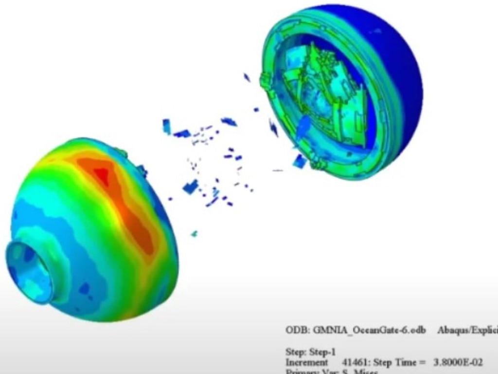 Titan: Simulation Reveals How The Submersible Imploded | News.com.au ...