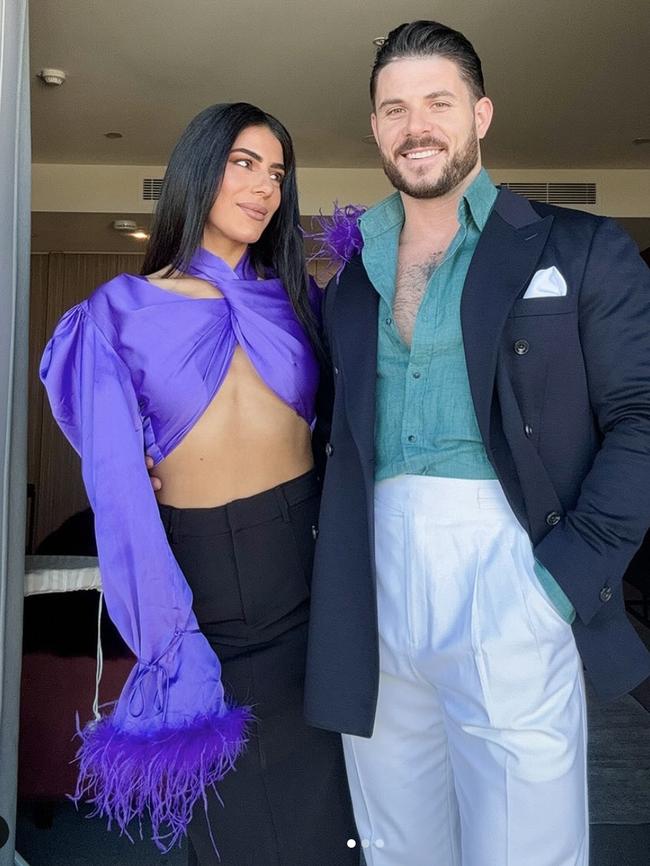 Paul Antoine with MAFS “wife” Carina Mirabile.