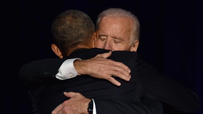 Obama is said to have withheld giving Harris his blessing to avoid overshadowing Biden’s valedictory Oval Office address. Picture: Nicholas Kamm / AFP