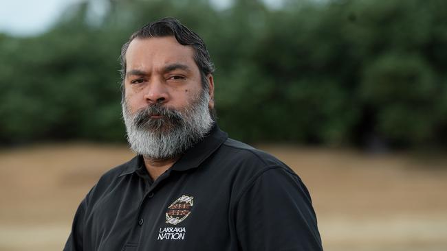 Larrakia Nation chairman Richard Fejo. Picture: Keri Megelus