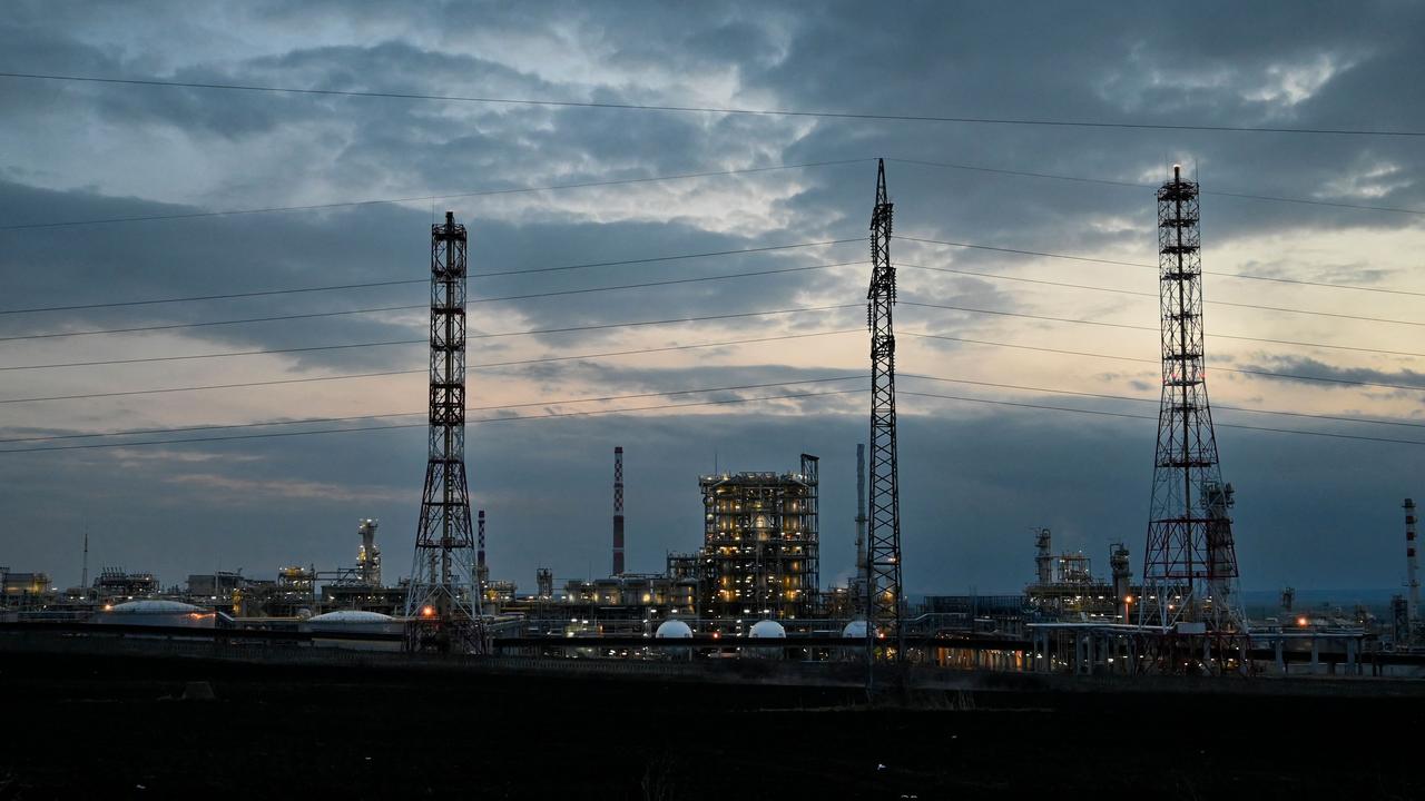 The Bulgarian capital, Sofia, receives 77 per cent of its natural gas from Russia’s Gazprom, and its sole oil refinery – the largest in the Balkans – is owned by Russia’s Lukoil. Picture: Nikolay Doychinov/AFP