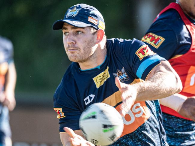 Ryley Jacks at training. Picture: Gold Coast Titans