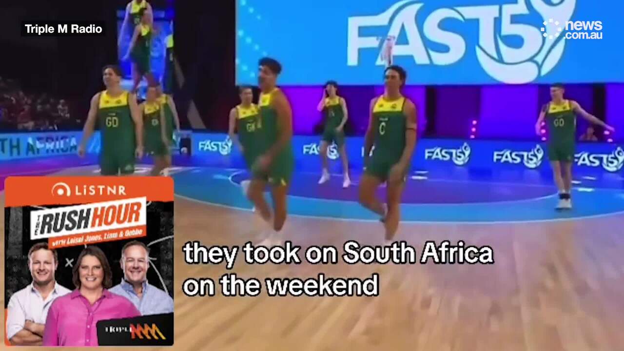 Aussie radio host mocks men's netball dance