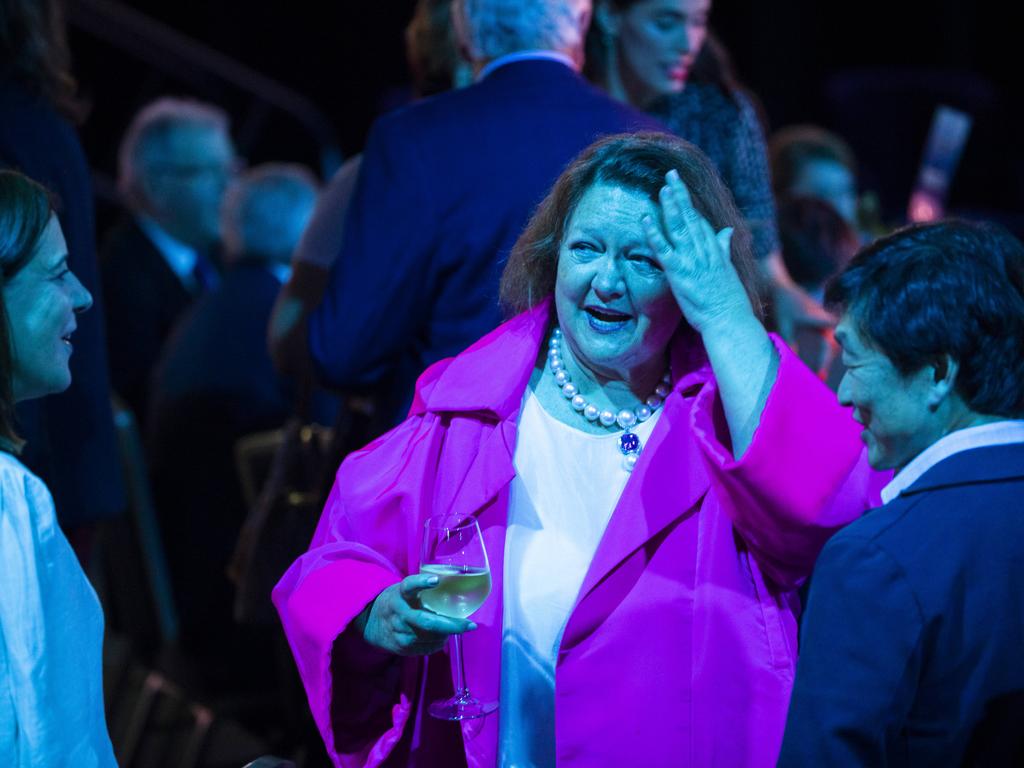 Mining magnate Gina Rinehart. Picture: Richard Walker