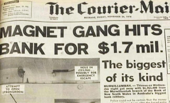 Courier-Mail front page. Photo: News Corp. Picture: Contributed /News Corp archives