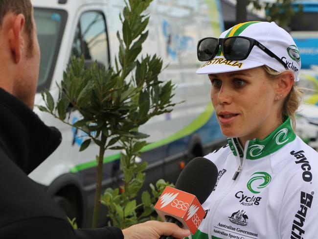 Tiffany Cromwell took out the women’s road category at the CA awards. Picture: Cycling Australia.