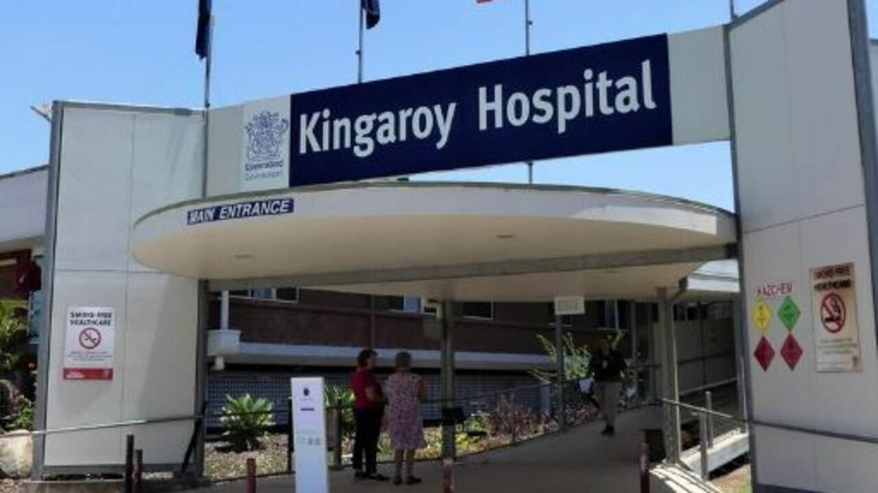 A man in his 50s has been rushed to Kingaroy Hospital after suffering a painful injury to his arm whilst working.