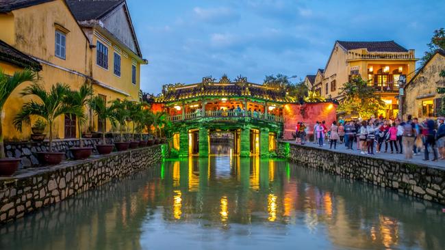 The Japanese covered bridge - also known as Lai Vien Kieu - is a Hoi An landmark.