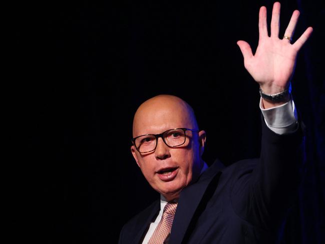 Dutton has been tagged a Temu Trump by Labor, did he take them too far right? Picture: Patrick Hamilton