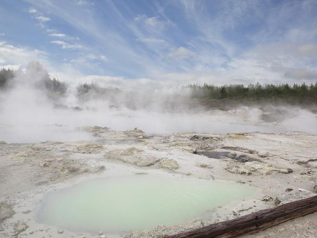 The Hells Gate Mud Bath and Spa in Rotorua, New Zealand. Picture: Facebook