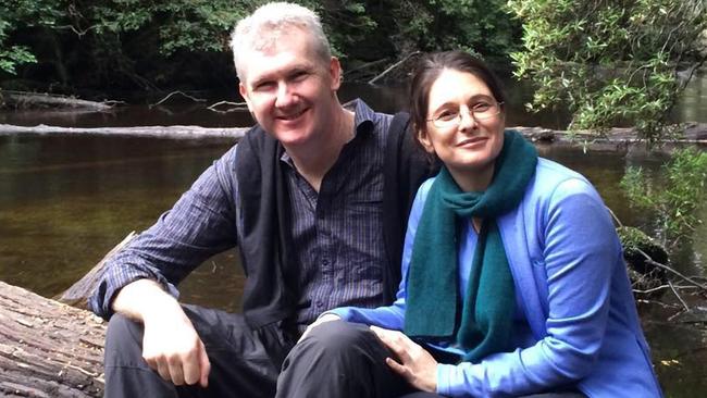 Tony Burke and partner Skye Laris in 2014.