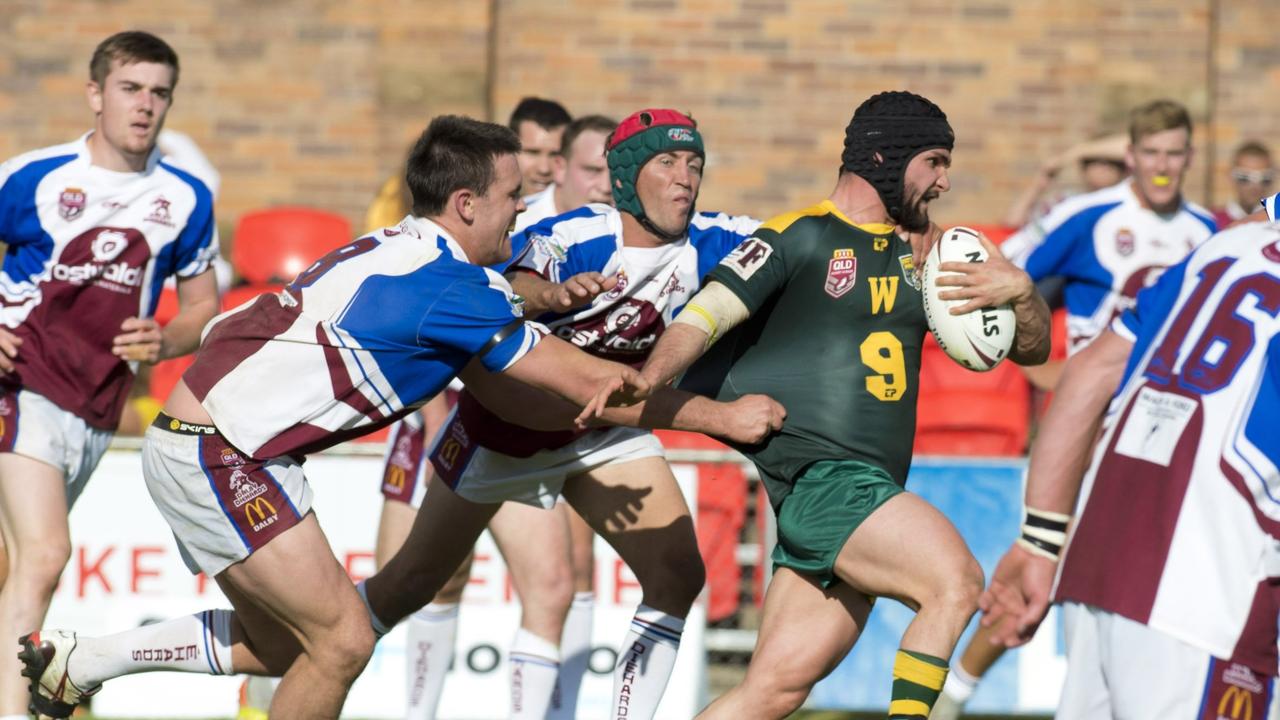 TRL Grand Final, Wattles vs Dalby Diehards. Sunday, Sep 27, 2015. Photo Nev Madsen / The Chronicle