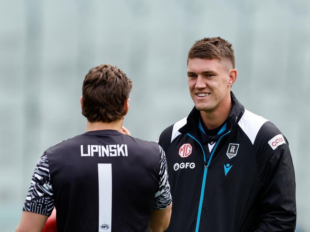 Jordon Sweet will play in the SANFL this week. Picture: Dylan Burns/AFL Photos via Getty Images