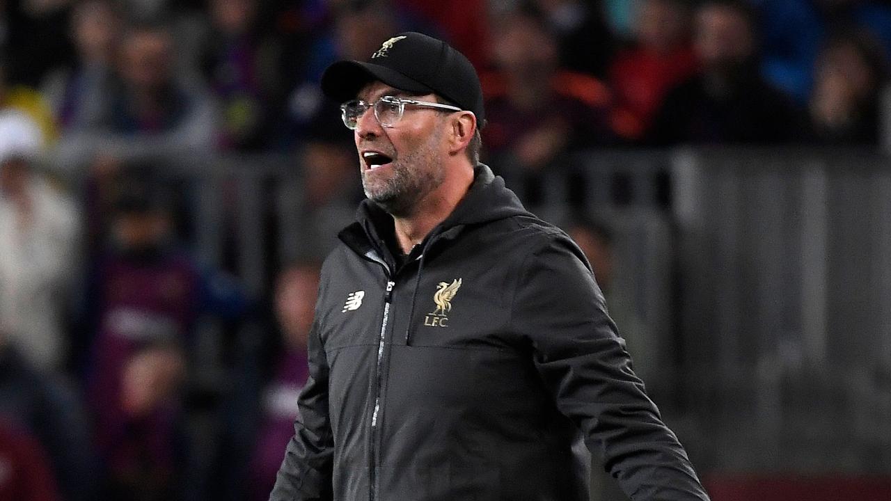 Liverpool's coach Jurgen Klopp has lost six major Cup finals in a row