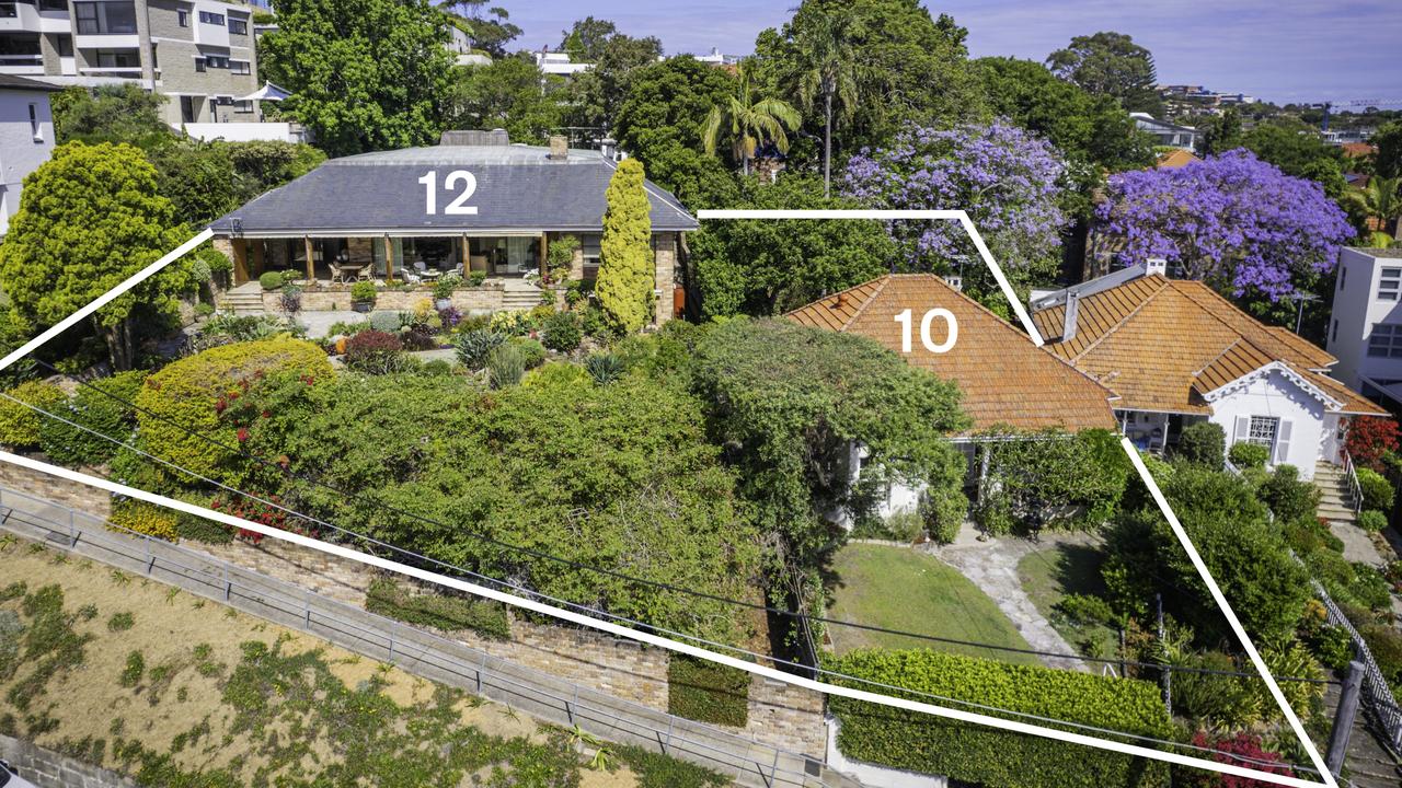 12 and 10 Ian St, Rose Bay sold in March.