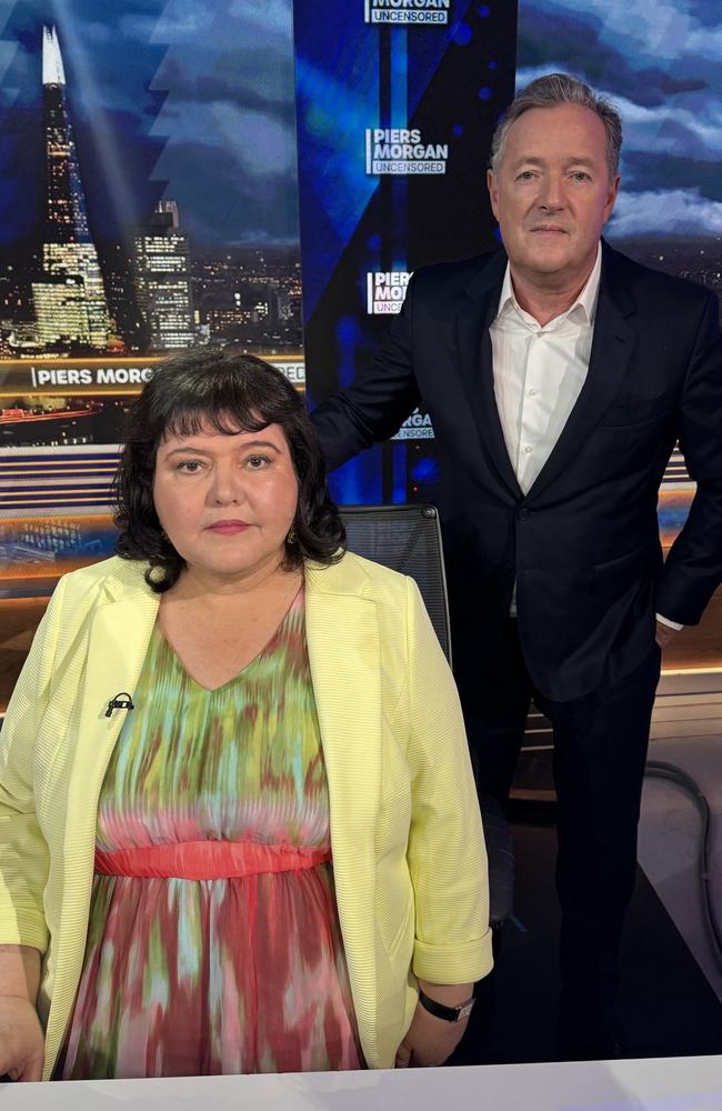 Piers Morgan recently interviewed Fiona Harvey, who alleges to be the real life Martha from hit Netflix show Baby Reindeer. Picture supplied.