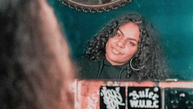 Woorabinda woman Miiesha was named as Triple J Unearthed's Feature Artist of the Week last week. Picture: Facebook