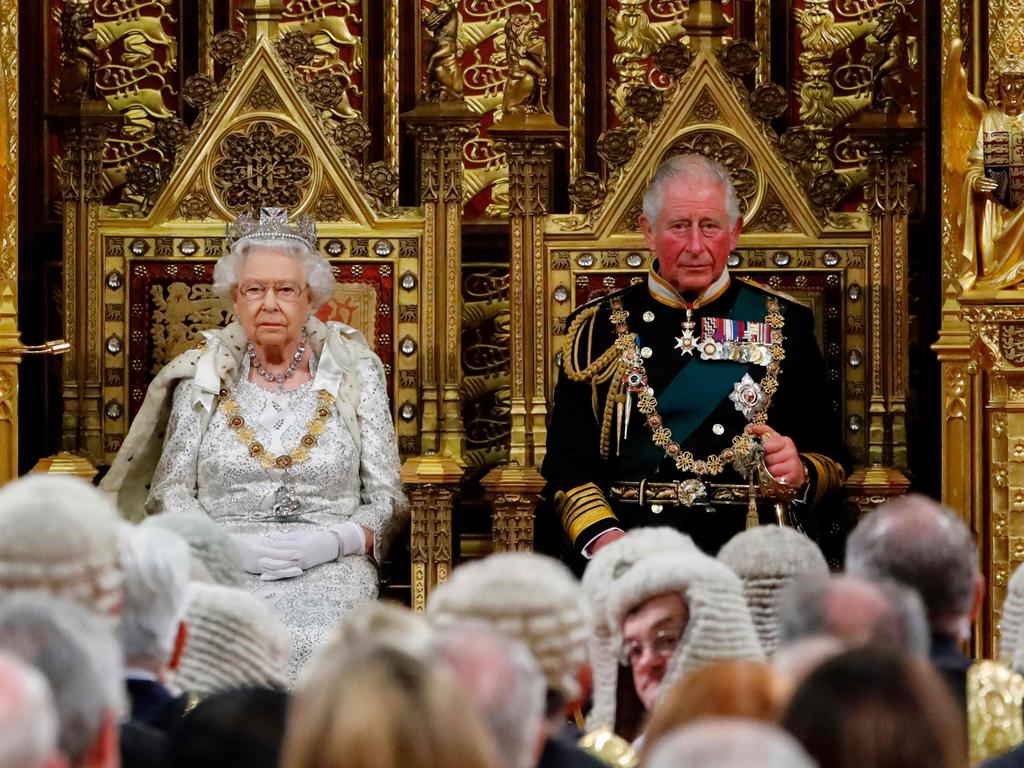 Prince Charles will immediately assume the mantle of the King of England. Picture: AFP