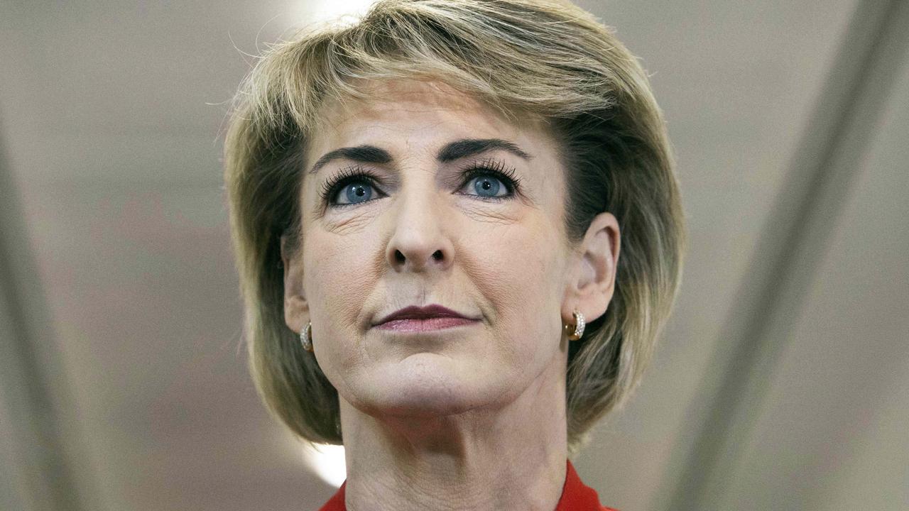 Senator Michaelia Cash denied that Ms Miller had been bullied in her office. Picture: NCA NewsWire/Gary Ramage