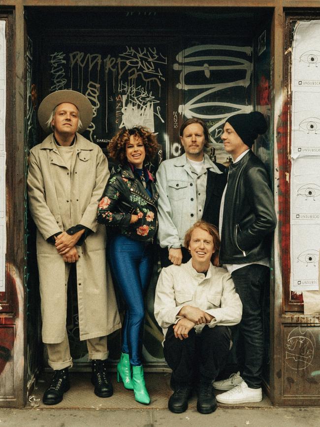 Canadian indie rock band and Splendour 2024 co-headliner Arcade Fire. Picture: supplied