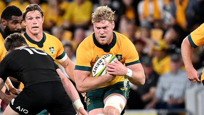 Matt Philip had another strong game against the All Blacks. Picture: Getty Images