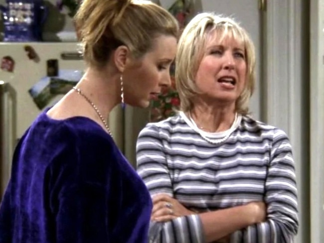 Teri Garr with Lisa Kudrow in Friends.