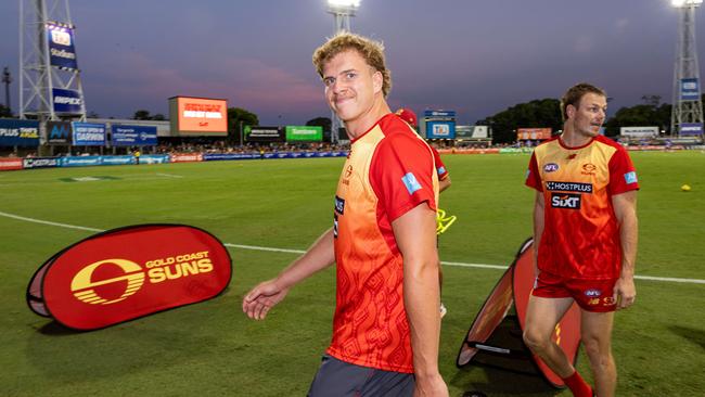 Gold Coast Suns v Western Bulldogs 2025 AFL match at TIO Stadium. Picture: Pema Tamang Pakhrin