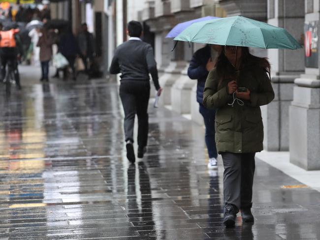 Weekends have overtaken weekdays as the busiest time for the CBD. Picture: David Crosling