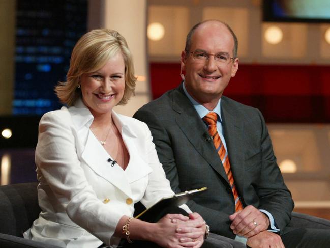 Melissa Doyle with David Koch originally hosted Sunrise together in 2002.