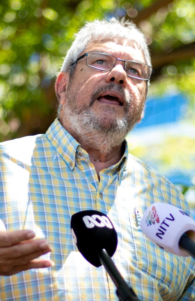 Aboriginal Medical Alliance NT chief executive and Aboriginal Peak Organisations NT spokesman Dr John Paterson has called for a three-way agreement between APONT, the Territory and federal governments. Picture: Esther Linder