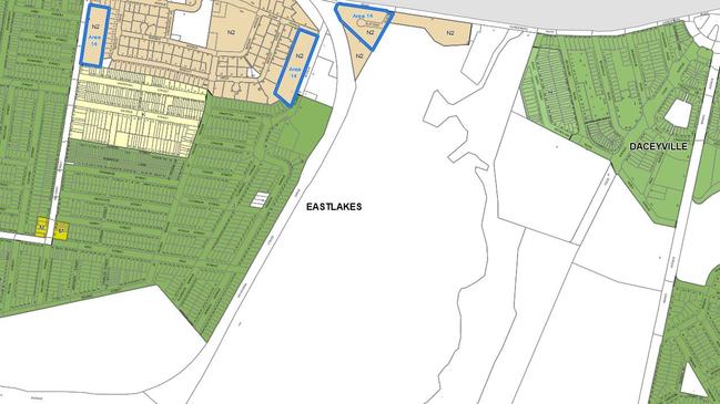 The area 14 properties pictured at Eastlakes.