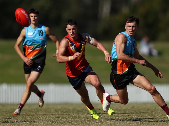 Noah Roberts-Thomson is rising up draft boards around the country. Picture: Jason McCawley/AFL Photos
