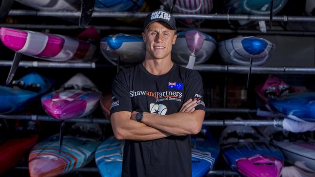 2019 champion Matt Bevilacqua has his eyes on going back-to-back in the Coolangatta Gold on Sunday. Picture: Jerad Williams