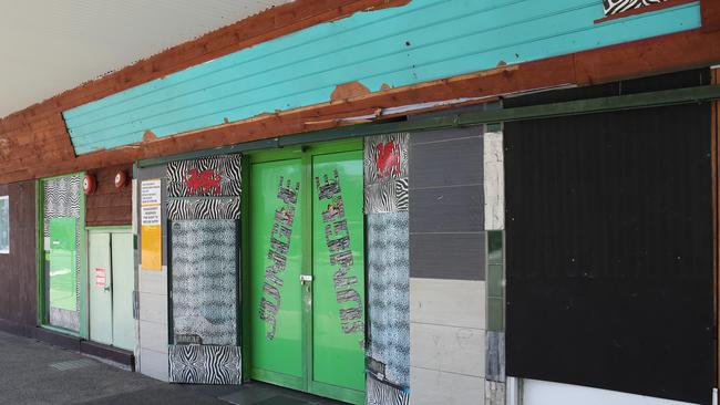 The former Mad Cow and Casbar nightclub on Spence Street. The building is owned by Benny Wu. Picture: Brendan Radke