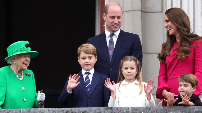 The cheeky young prince has reportedly been asking about the summer holidays he’s had with the Queen. Picture: Chris Jackson/Getty Images