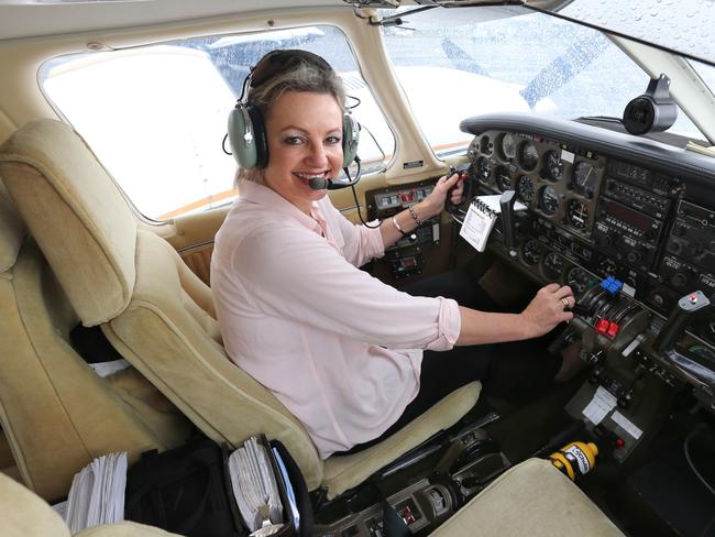 Sussan Ley is a licensed pilot.