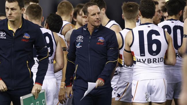 Don Pyke called Adelaide’s pre-season camp a fail. Picture: AAP