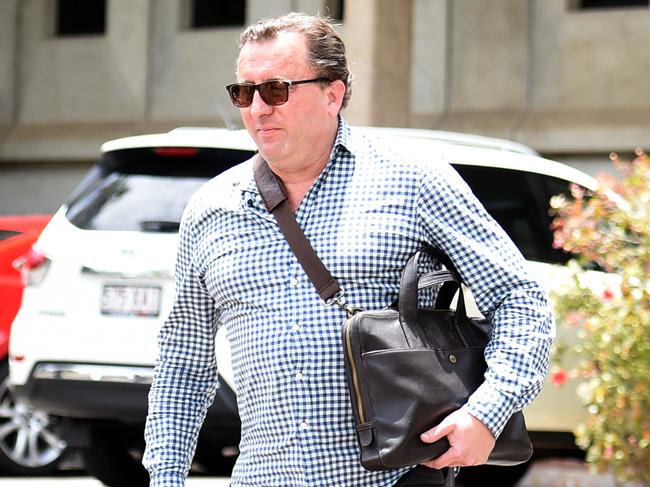 Disgraced former NSW police minister Matt Brown. Picture: Alix Sweeney