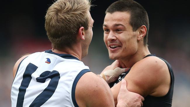 Jack Silvagni has reinvented himself under David Teague. Picture: Michael Klein