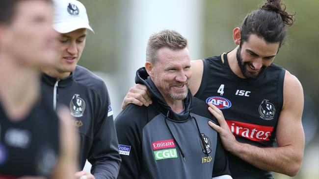 Grundy remains one of Nathan Buckley‘s biggest weapons. Pic: Michael Klein