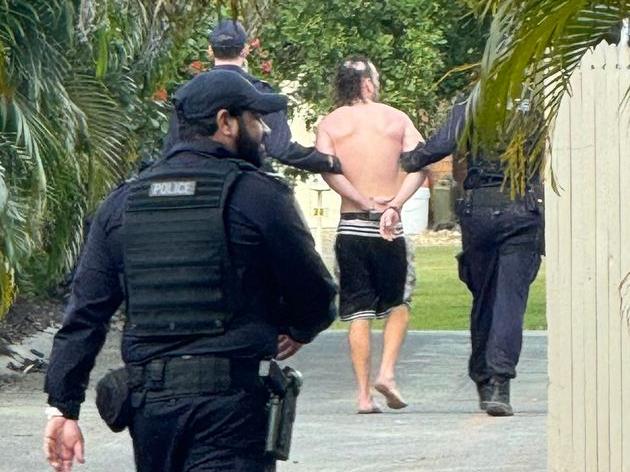 NAMED: Shirtless man in court following alleged DV chase