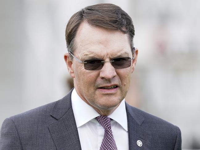 CHICHESTER, ENGLAND - JULY 26: Aidan O'Brien poses during day one of the Qatar Goodwood Festival at Goodwood Racecourse on July 26, 2022 in Chichester, England. (Photo by Alan Crowhurst/Getty Images)