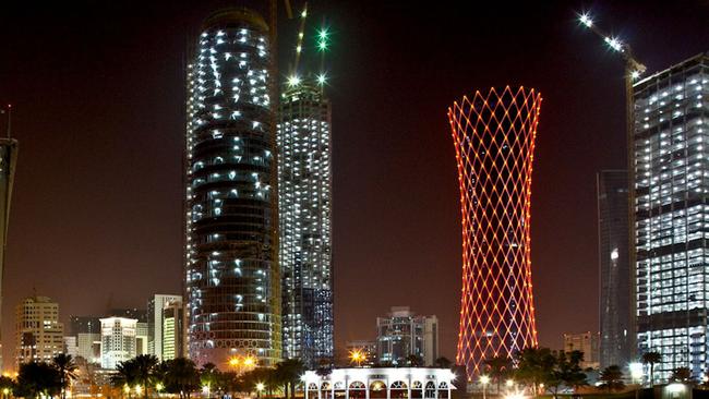 Web Grab of the Tornado building in Doha, Qatar